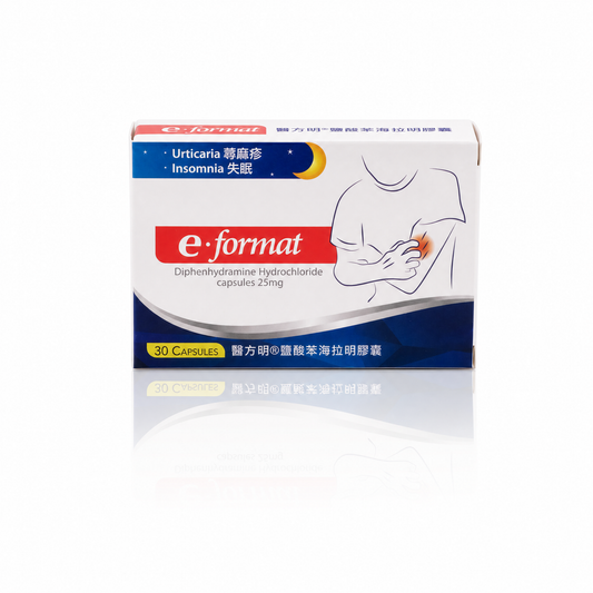 Diphenhydramine Hydrochloride Caps 25mg