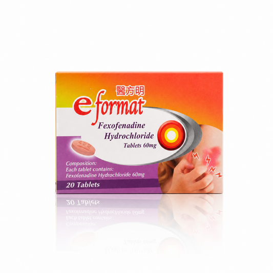 Fexofenadine Hydrochloride Tablets 60mg