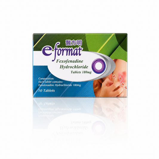 Fexofenadine Hydrochloride Tablets 180mg